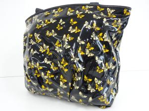 「NX」BOTTEGA VENETA エナメル トートバッグ